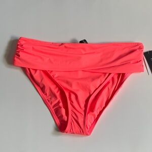 La Blanca Pink Ruched Bikini Bottom‎ Swim Womens Size 16